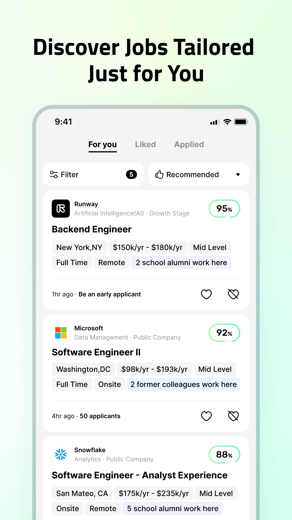 Jobright - AI Job Search screenshot